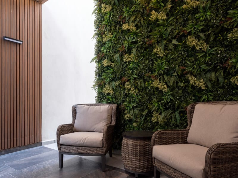 Patio del modelo Arezzo en el fraccionamiento Xandora Residencial de la inmobiliaria Javer