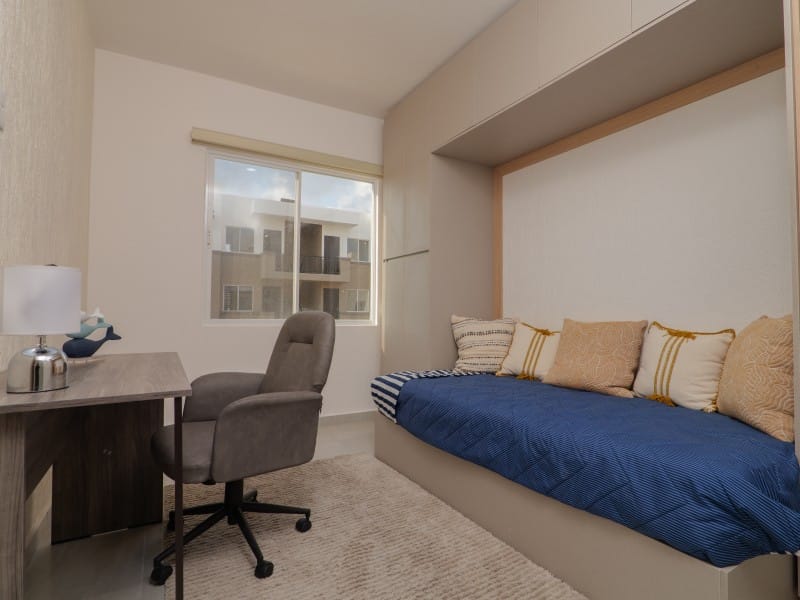 Estancia del modelo cadiz en el fraccionamiento Real Valencia de inmobiliaria Javer