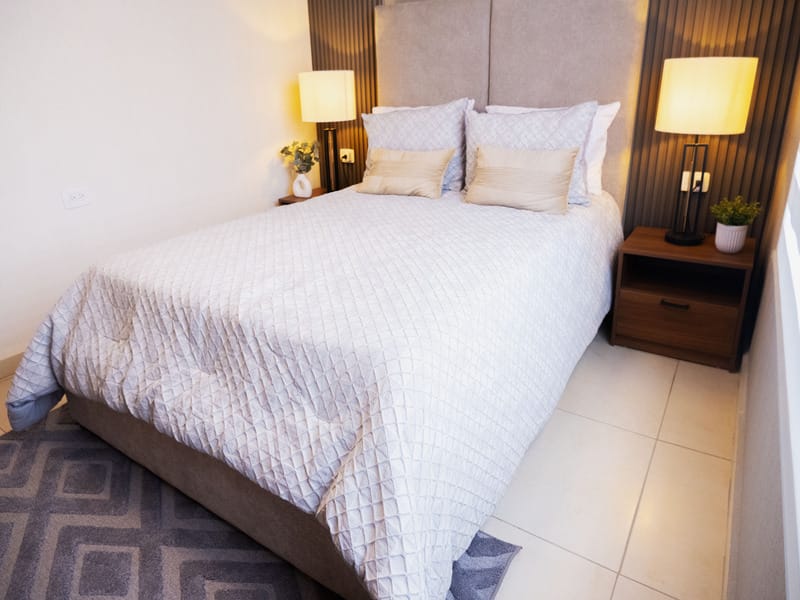 Recámara principal en modelo Águila Premier de fraccionamiento Valle de Santa Elena Sector San José de la inmobiliaria Javer en Nuevo León