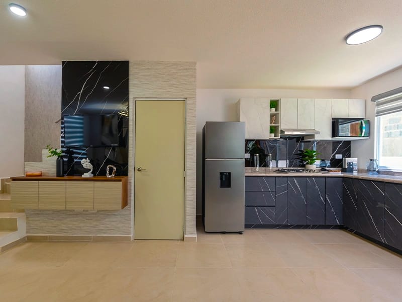 cocina del modelo Águila real en fraccionamiento Vista Serena de la inmobiliaria Javer